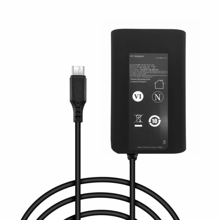 AC Adapter for Dell Type-C XPS12 9250 LAT 7370 VENUE8 45W in the group COMPUTERS & PERIPHERALS / Laptops & accessories / Computer chargers / Chargers for laptops / DELL at TP E-commerce Nordic AB (38-81022)