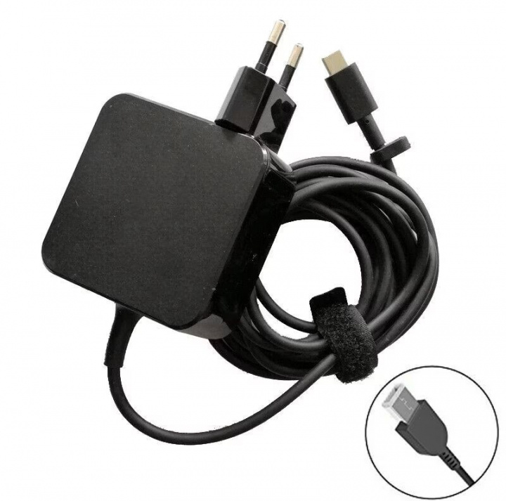 AC adapter till Lenovo Yoga 700 900 ADL65WDA 65W in the group COMPUTERS & PERIPHERALS / Laptops & accessories / Computer chargers / Chargers for laptops / IBM/Lenovo at TP E-commerce Nordic AB (38-81043)