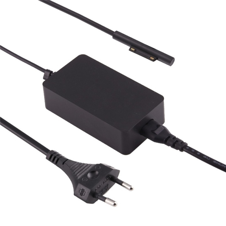 AC adapter till Microsoft Surface Pro 3 1625 36W in the group COMPUTERS & PERIPHERALS / Laptops & accessories / Computer chargers / Chargers for laptops / Microsoft at TP E-commerce Nordic AB (38-81044)