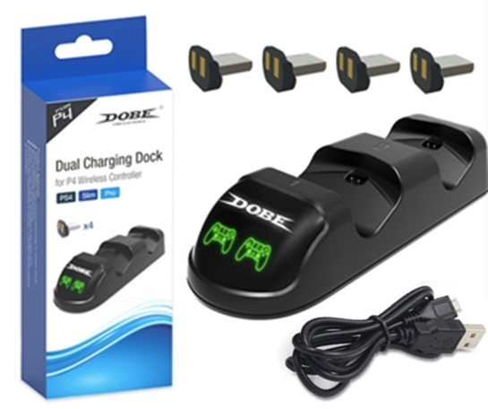 Laddstation till PS4/SLIM/PRO in the group HOME ELECTRONICS / Game consoles & Accessories / Sony PlayStation 4 / Accessories at TP E-commerce Nordic AB (38-81061)