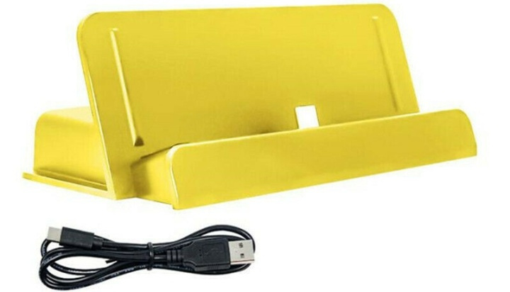 Charging station for Switch and Switch Lite, Yellow in the group HOME ELECTRONICS / Game consoles & Accessories / Nintendo Switch / Accessories at TP E-commerce Nordic AB (38-81070)