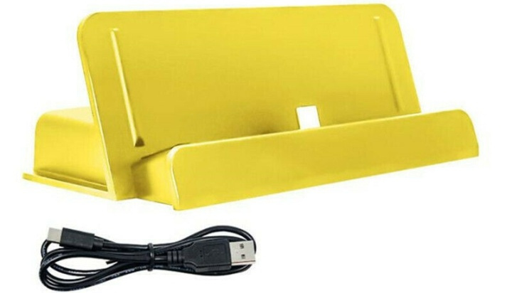 Charging stand for Switch and Switch Lite, Yellow in the group HOME ELECTRONICS / Game consoles & Accessories / Nintendo Switch / Accessories at TP E-commerce Nordic AB (38-81070)