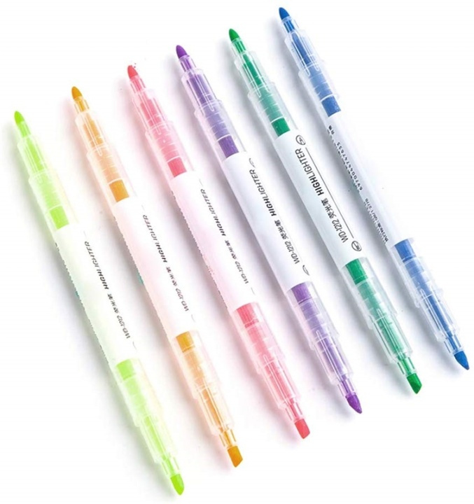 Marker pens in different colours, 6-pack in the group Sport, leisure & Hobby / Fun stuff / Smart home at TP E-commerce Nordic AB (38-81109)