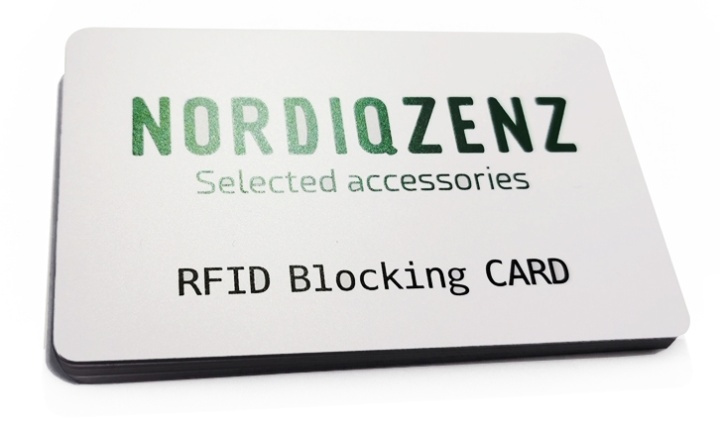 NORDIQZENZ RFID/NFC Blocker Card in the group Sport, leisure & Hobby / Fun stuff / Smart home at TP E-commerce Nordic AB (38-81128)