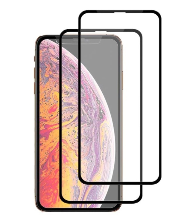 2-pack Skärmskydd i härdat glas - iPhone 11 Pro Max/XS Max in the group SMARTPHONE & TABLETS / Phone cases / Apple / iPhone XS Max / Screen protectors at TP E-commerce Nordic AB (38-81143)
