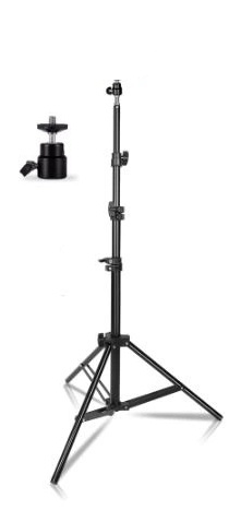 Tripod for camera and mobile, 1.9M in the group SMARTPHONE & TABLETS / Other accessories / Docks, Tripods & Holders at TP E-commerce Nordic AB (38-81195)