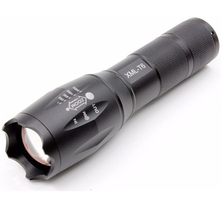 Ficklampa med Zoom, CREE XML-T6, 1000LM in the group Sport, leisure & Hobby / Flashlights & Head lamps / Flashlights at TP E-commerce Nordic AB (38-81267)