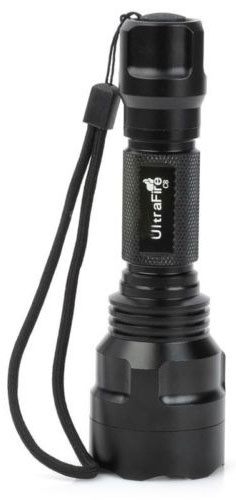 UltraFire Flashlight 400lm, Black in the group Sport, leisure & Hobby / Flashlights & Head lamps / Flashlights at TP E-commerce Nordic AB (38-81286)