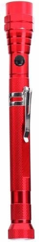 Magnetic flashlight, Red in the group Sport, leisure & Hobby / Flashlights & Head lamps / Flashlights at TP E-commerce Nordic AB (38-81289)