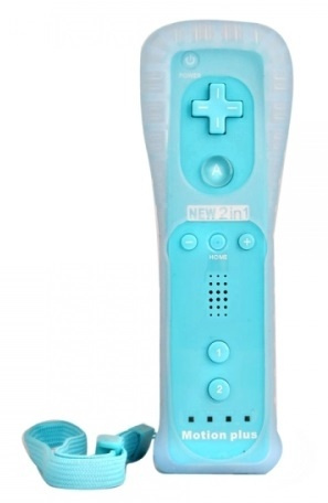 Remote Plus for Wii/Wii U, Blue in the group HOME ELECTRONICS / Game consoles & Accessories / Nintendo Wii at TP E-commerce Nordic AB (38-81312)