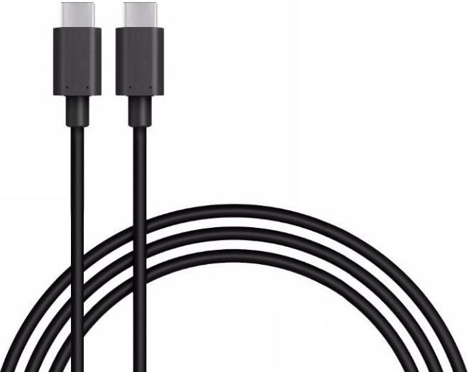 NORDIQZENZ USB-C 100W (20V 5A) High Power PD 3.0, USB-C till USB-C, 1m, Svart in the group SMARTPHONE & TABLETS / Chargers & Cables / Cables / Cables Type C at TP E-commerce Nordic AB (38-81354)