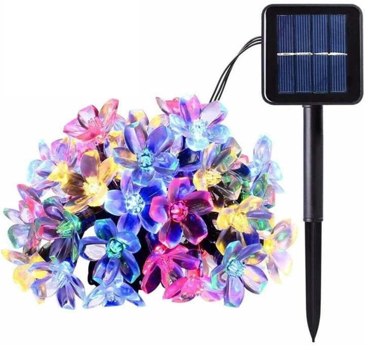 Atmospheric solar lighting in different colors in the group HOME, HOUSEHOLD & GARDEN / Electricity & Lighting / Outdoor lighting / Solar lamp at TP E-commerce Nordic AB (38-81375)