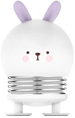 Nattlampa Kanin, Vit in the group TOYS, KIDS & BABY PRODUCTS / Children\'s room / Baby lamps / Nightlights at TP E-commerce Nordic AB (38-81378)