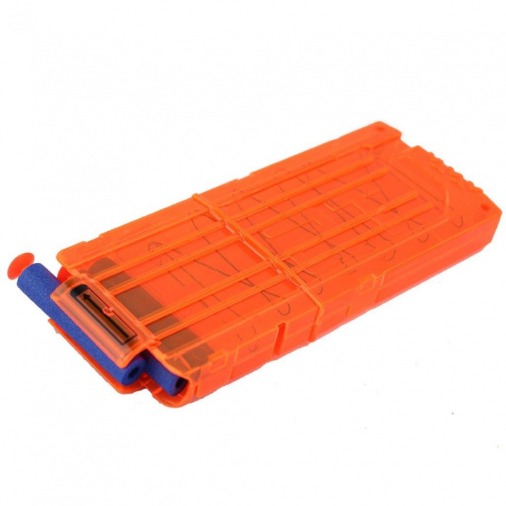 Magazine for Nerf 15 shots, Transparent in the group TOYS, KIDS & BABY PRODUCTS / Toys / Action play at TP E-commerce Nordic AB (38-81393)
