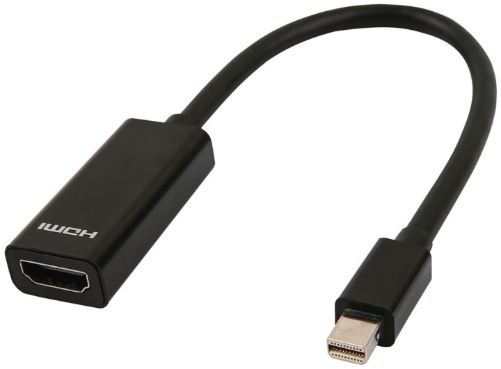 NORDIQZENZ mini DisplayPort (male) to HDMI (female) adapter in the group HOME ELECTRONICS / Cables & Adapters / HDMI / Adapters at TP E-commerce Nordic AB (38-81484)