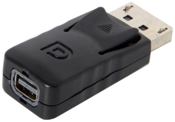 NORDIQZENZ Adapter Displayport (male) to mini Displayport (female) in the group HOME ELECTRONICS / Cables & Adapters / HDMI / Adapters at TP E-commerce Nordic AB (38-81488)