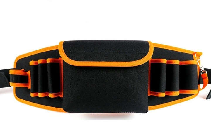 Tool belt, Black/orange in the group HOME, HOUSEHOLD & GARDEN / Tools / Other tools & Accesories at TP E-commerce Nordic AB (38-81553)