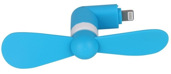 Fan for iPhone with Lightning - Blue in the group SMARTPHONE & TABLETS / Other accessories / Gadgets at TP E-commerce Nordic AB (38-81579)