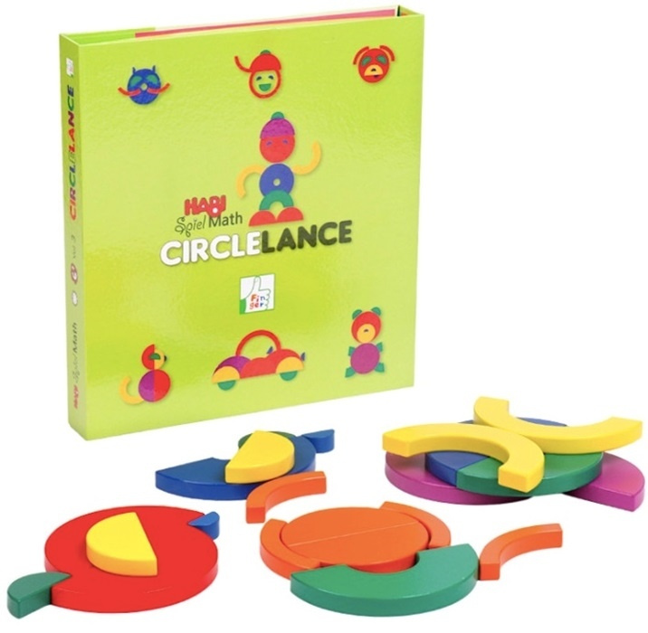 Creative puzzle with circles in the group TOYS, KIDS & BABY PRODUCTS / Toys / Kids puzzle at TP E-commerce Nordic AB (38-81589)