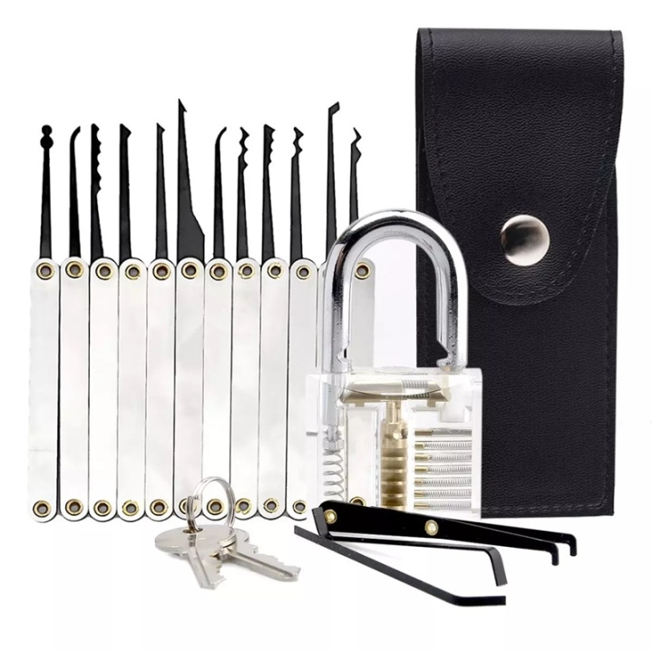 15-piece worship set with transparent lock in the group Sport, leisure & Hobby / Fun stuff / Fun stuff at TP E-commerce Nordic AB (38-81664)