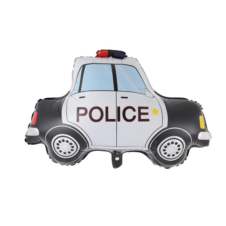 Foil balloon, Police car in the group TOYS, KIDS & BABY PRODUCTS / Eat & Drink / Children\'s party at TP E-commerce Nordic AB (38-81742)