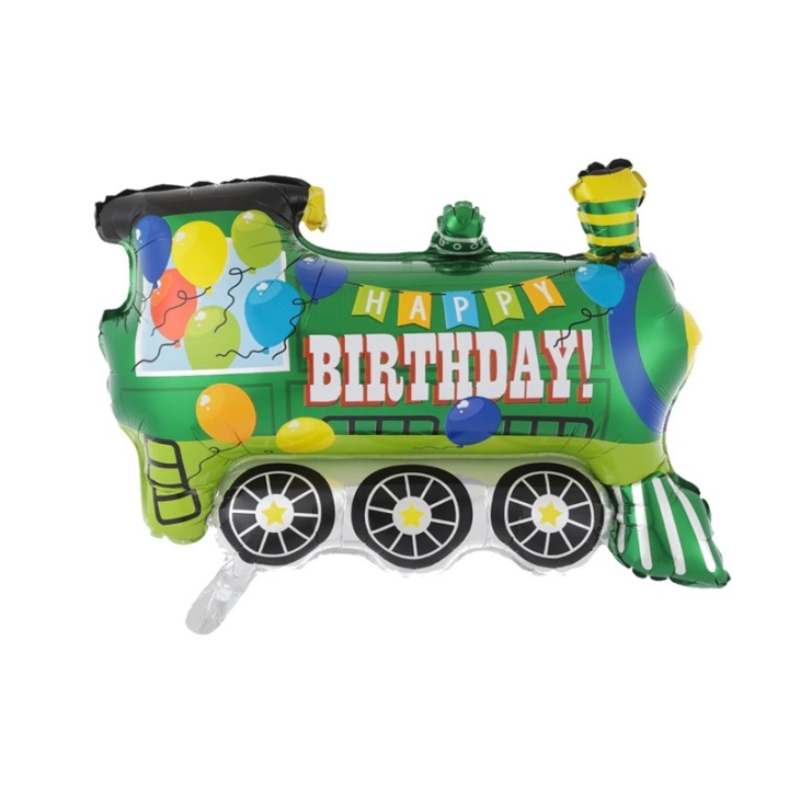 Foil balloon, Birthday train in the group TOYS, KIDS & BABY PRODUCTS / Eat & Drink / Children\'s party at TP E-commerce Nordic AB (38-81743)