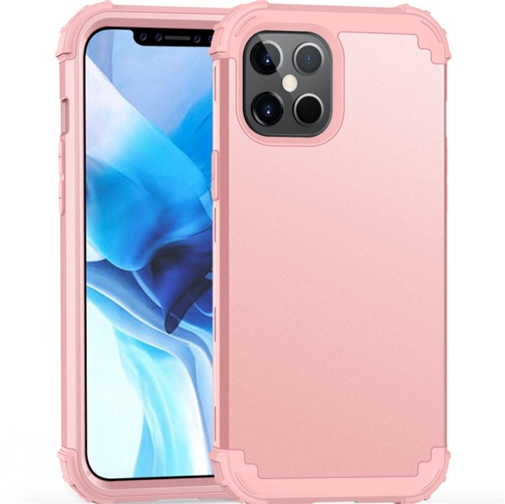 Shockproof case for iPhone 12 mini, Pink in the group SMARTPHONE & TABLETS / Phone cases / Apple / iPhone 12 Mini / Cases at TP E-commerce Nordic AB (38-81832)