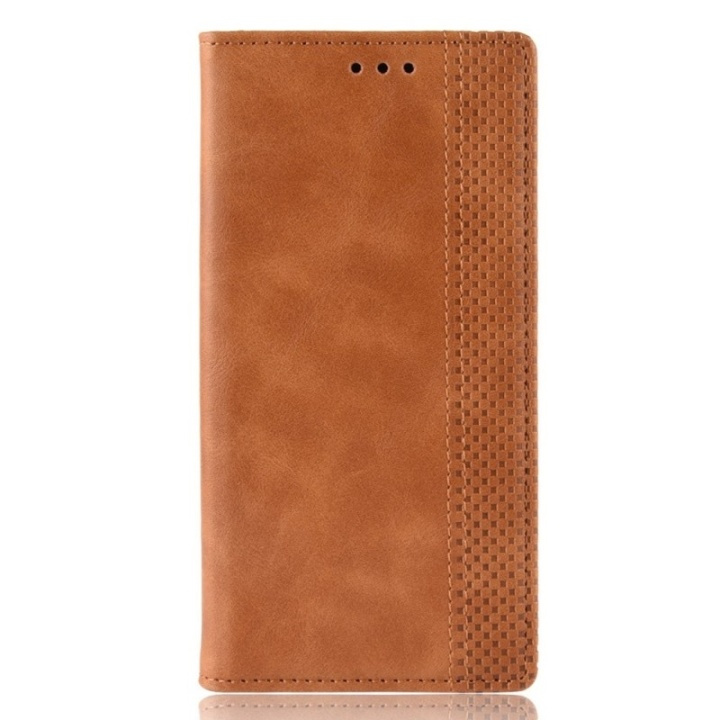 Wallet case for iPhone 12 mini, Brown in the group SMARTPHONE & TABLETS / Phone cases / Apple / iPhone 12 Mini / Wallet Case at TP E-commerce Nordic AB (38-81837)