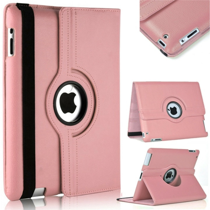 Protective case 360°, for iPad Mini 4/5, Light pink in the group SMARTPHONE & TABLETS / Tablet cases / Apple iPad at TP E-commerce Nordic AB (38-81844)