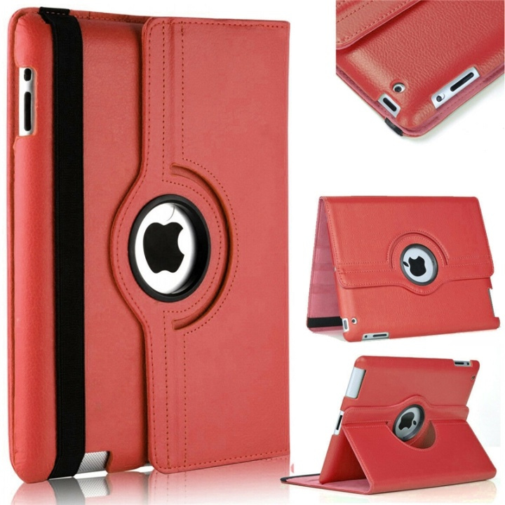 Protective case 360°, for iPad Mini 4/5, Red in the group SMARTPHONE & TABLETS / Tablet cases / Apple iPad at TP E-commerce Nordic AB (38-81847)