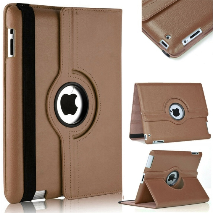 Protective case 360°, for iPad Mini 4/5, Brown in the group SMARTPHONE & TABLETS / Tablet cases / Apple iPad at TP E-commerce Nordic AB (38-81849)