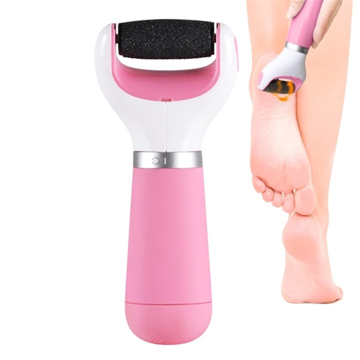 2-in-1 Electric Foot File, Pink in the group BEAUTY & HEALTH / Manicure / Pedicure / Nail kit at TP E-commerce Nordic AB (38-81922)