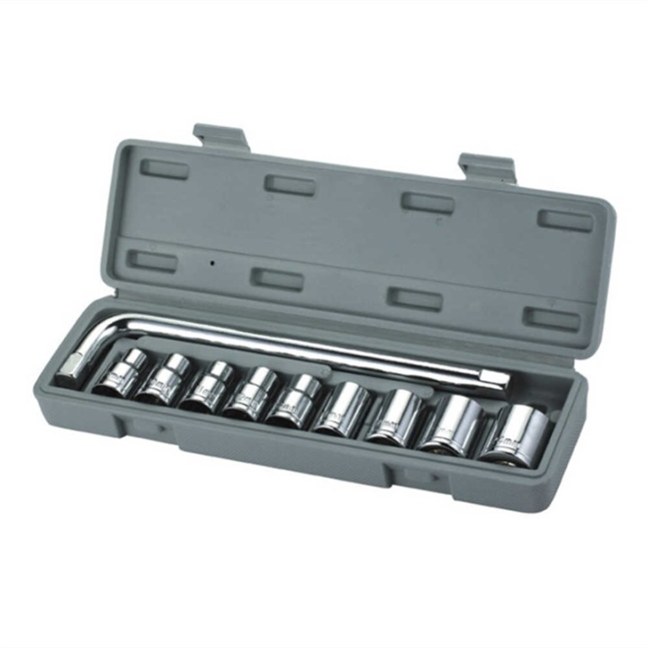 10-piece socket wrench set in the group HOME, HOUSEHOLD & GARDEN / Tools / Other tools & Accesories at TP E-commerce Nordic AB (38-81929)
