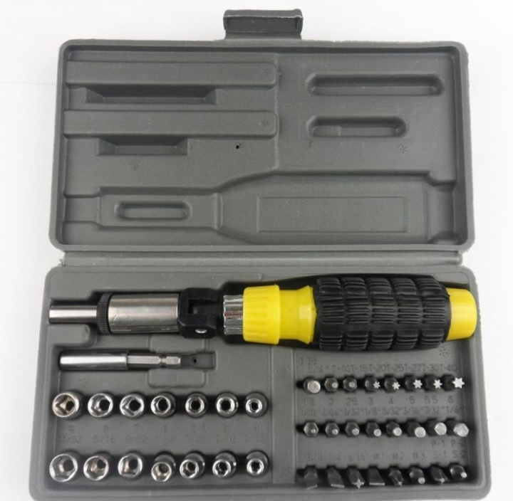 40-piece screwdriver set in the group HOME, HOUSEHOLD & GARDEN / Tools / Other tools & Accesories at TP E-commerce Nordic AB (38-81930)
