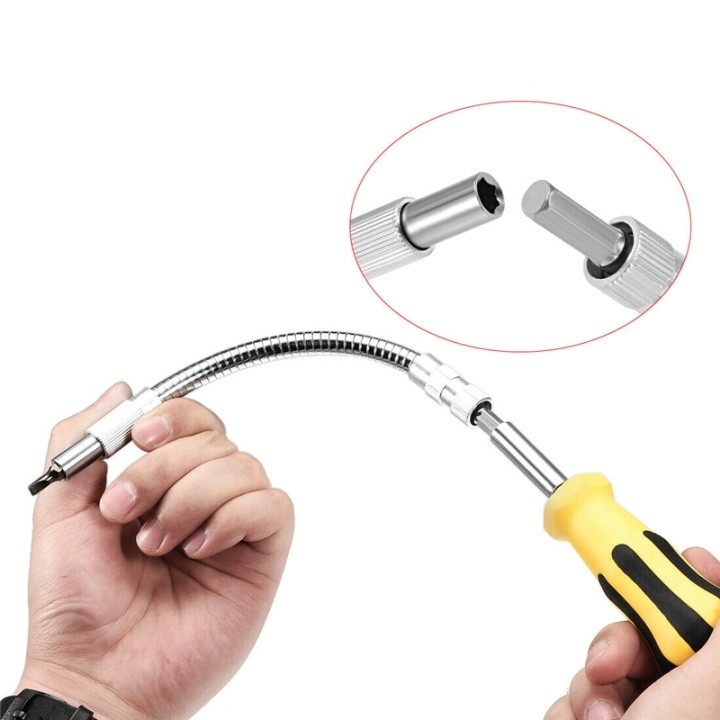 Flexible extension for drill or screwdriver 300mm in the group HOME, HOUSEHOLD & GARDEN / Tools / Other tools & Accesories at TP E-commerce Nordic AB (38-81936)