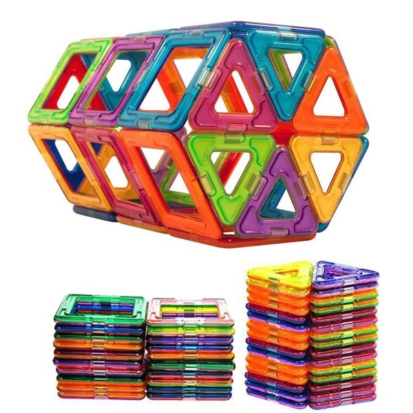 Magnetic Tiles, 40 pieces in the group TOYS, KIDS & BABY PRODUCTS / Toys / Building toys / Toy blocks at TP E-commerce Nordic AB (38-81949)