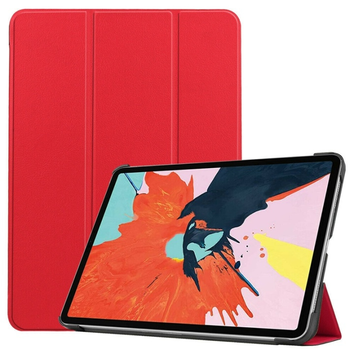 Protective Case iPad Air 4 2020, Red in the group SMARTPHONE & TABLETS / Tablet cases / Apple iPad at TP E-commerce Nordic AB (38-81966)