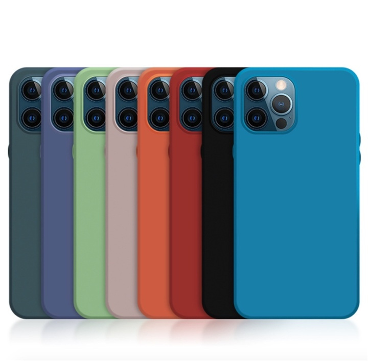 Mobilskal i silikon till iPhone 12 Pro Max, Röd in the group SMARTPHONE & TABLETS / Phone cases / Apple / iPhone 12 Pro / Cases at TP E-commerce Nordic AB (38-82019)