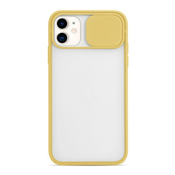 Case for iPhone 12/12 Pro, Yellow in the group SMARTPHONE & TABLETS / Phone cases / Apple / iPhone 12 / Cases at TP E-commerce Nordic AB (38-82045)