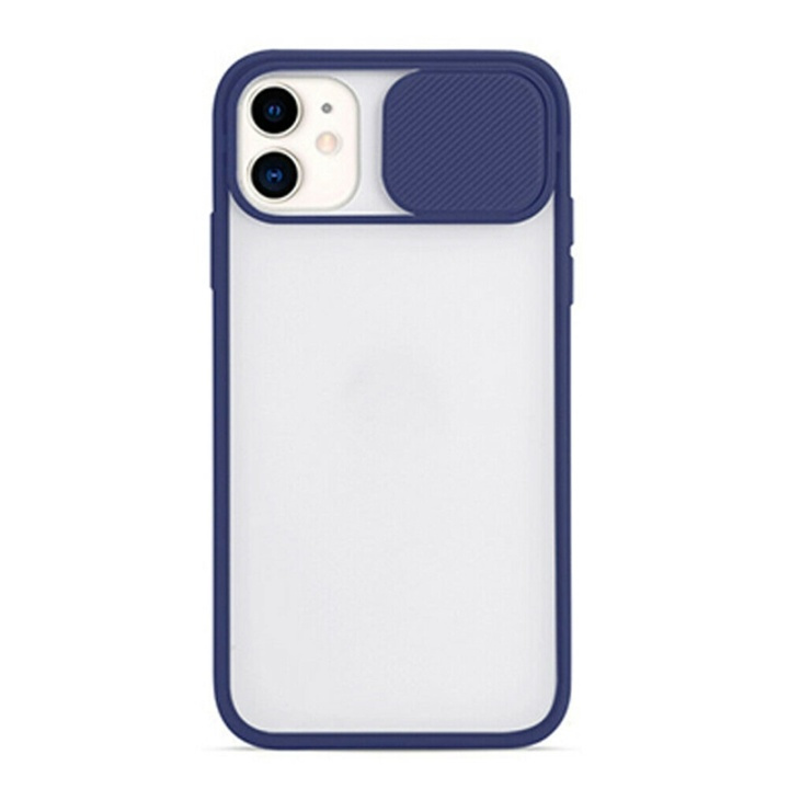 Cover for iPhone 12/12 Pro, Dark blue in the group SMARTPHONE & TABLETS / Phone cases / Apple / iPhone 12 / Cases at TP E-commerce Nordic AB (38-82051)