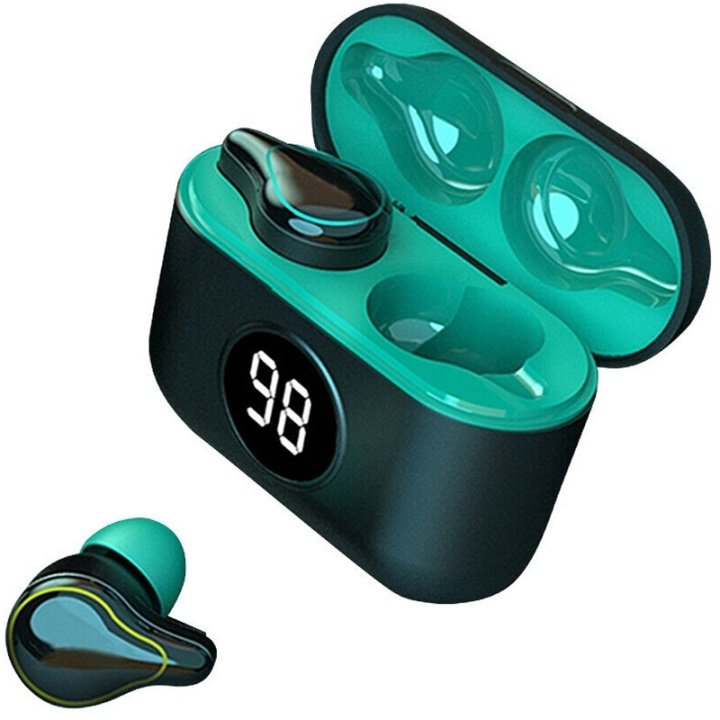 SE-16S True Wireless Hörlurar Bluetooth V.5, Svart in the group HOME ELECTRONICS / Audio & Picture / Headphones & Accessories / Headphones at TP E-commerce Nordic AB (38-82087)