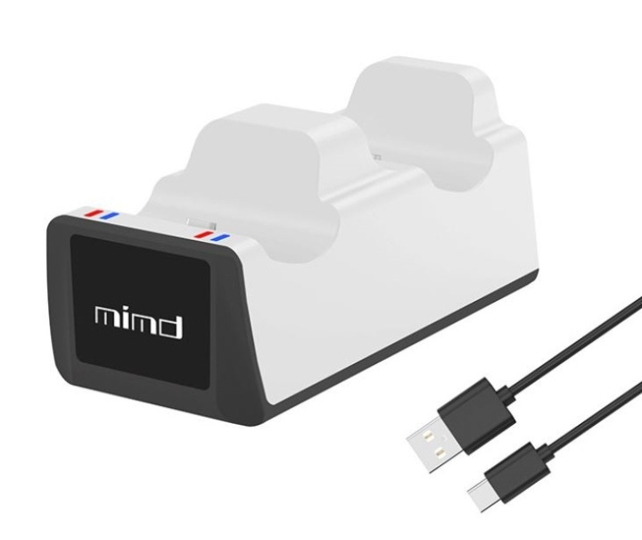 Translation: Charging station for 2 x PS5 DualSense controllers with LED indicator. in the group HOME ELECTRONICS / Game consoles & Accessories / Sony PlayStation 5 / Accessories at TP E-commerce Nordic AB (38-82101)