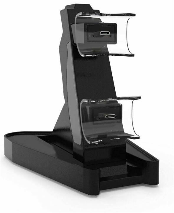 Stand with charging for 2 x PS5 controllers in the group HOME ELECTRONICS / Game consoles & Accessories / Sony PlayStation 5 / Accessories at TP E-commerce Nordic AB (38-82103)
