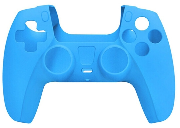 Silicone grip for PlayStation 5 (PS5) controller, Blue in the group HOME ELECTRONICS / Game consoles & Accessories / Sony PlayStation 5 / Accessories at TP E-commerce Nordic AB (38-82123)