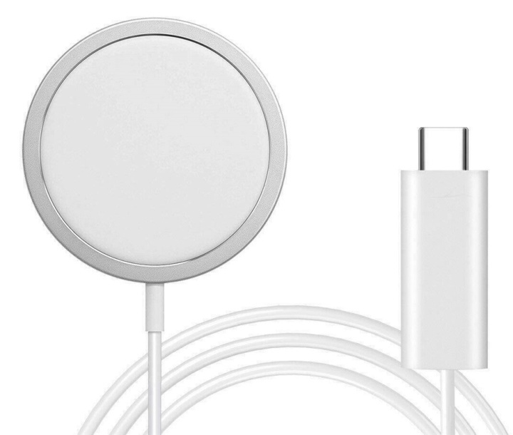Magsafe laddare till iPhone 12 in the group SMARTPHONE & TABLETS / Chargers & Cables / Wireless Qi chargers at TP E-commerce Nordic AB (38-82132)