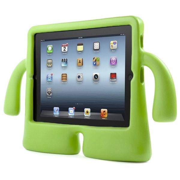 Child case for iPad Mini 1/2/3, Green in the group SMARTPHONE & TABLETS / Tablet cases / Apple iPad at TP E-commerce Nordic AB (38-82134)