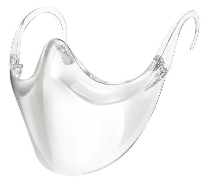 Transparent Face protection/mouth visor in the group BEAUTY & HEALTH / Health care / Face masks at TP E-commerce Nordic AB (38-82164)