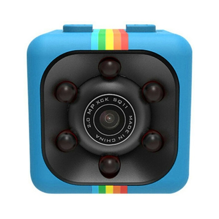 Mini camera 1920x1080P, Blue in the group Sport, leisure & Hobby / Fun stuff / Spy gadgets at TP E-commerce Nordic AB (38-82211)