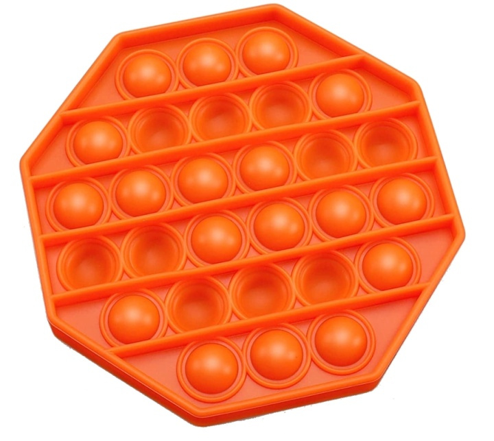 Fidget toy/Pop it toy, Orange in the group TOYS, KIDS & BABY PRODUCTS / Toys / Fidget Spinners at TP E-commerce Nordic AB (38-82235)