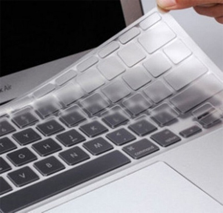 Silicone cover for keyboard, MacBook Pro 13.3, Transparent in the group COMPUTERS & PERIPHERALS / Laptops & accessories / Case for MacBook at TP E-commerce Nordic AB (38-82252)